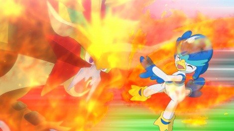 Scene from the anime Pokémon Horizons episode 81